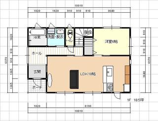 2階建て3LDKの1階 01 1F 18.5坪.jpg