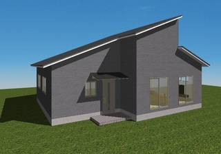 平屋建て間取りと外観I大屋根 11ooyane3.jpg